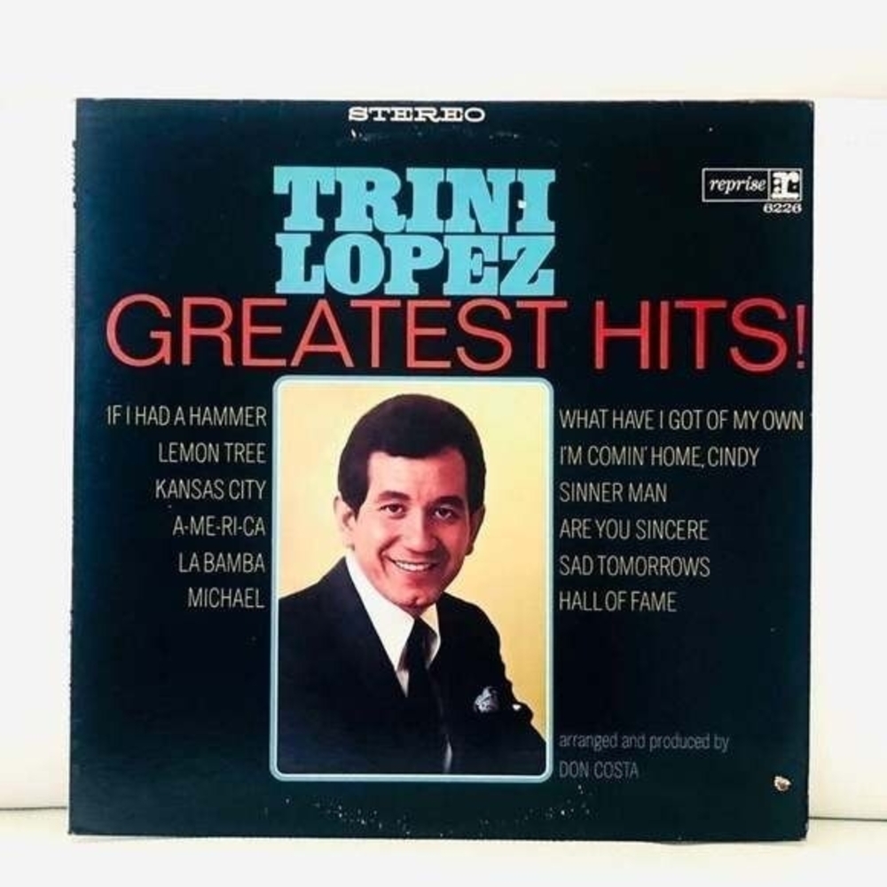 LP Trini Lopez - Greatest Hits! Vinyl Record